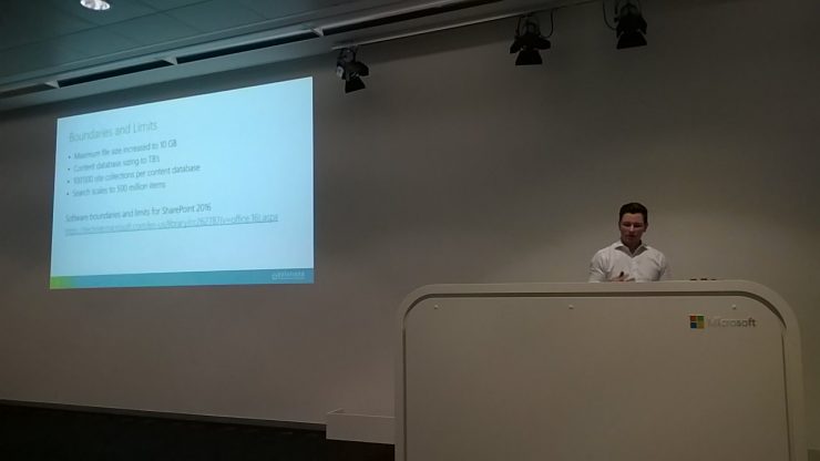 SharePoint Saturday Zurich: SharePoint 2016 architecture and sizing
